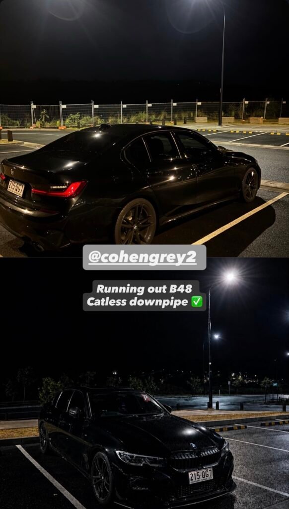 Cohen’s BMW G20 — EuroSpec B48 catless downpipe fitted
