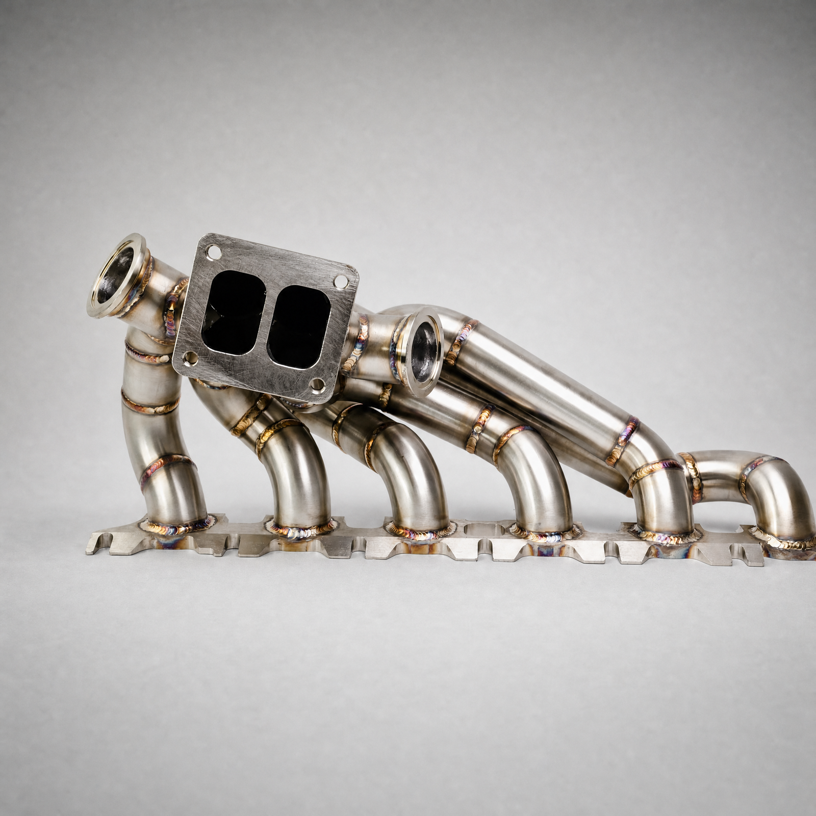 BMW B58 top-mount manifold T4 flange detail - EuroSpec