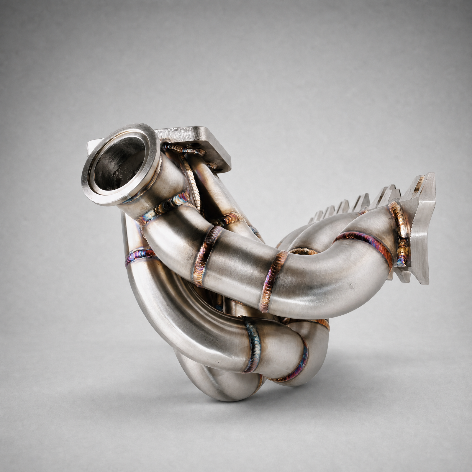 BMW B58 top-mount exhaust manifold runner detail - EuroSpec