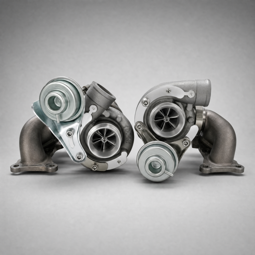 BMW N54 Hybrid Twin Turbochargers – TD04 V3 Billet (Pair)