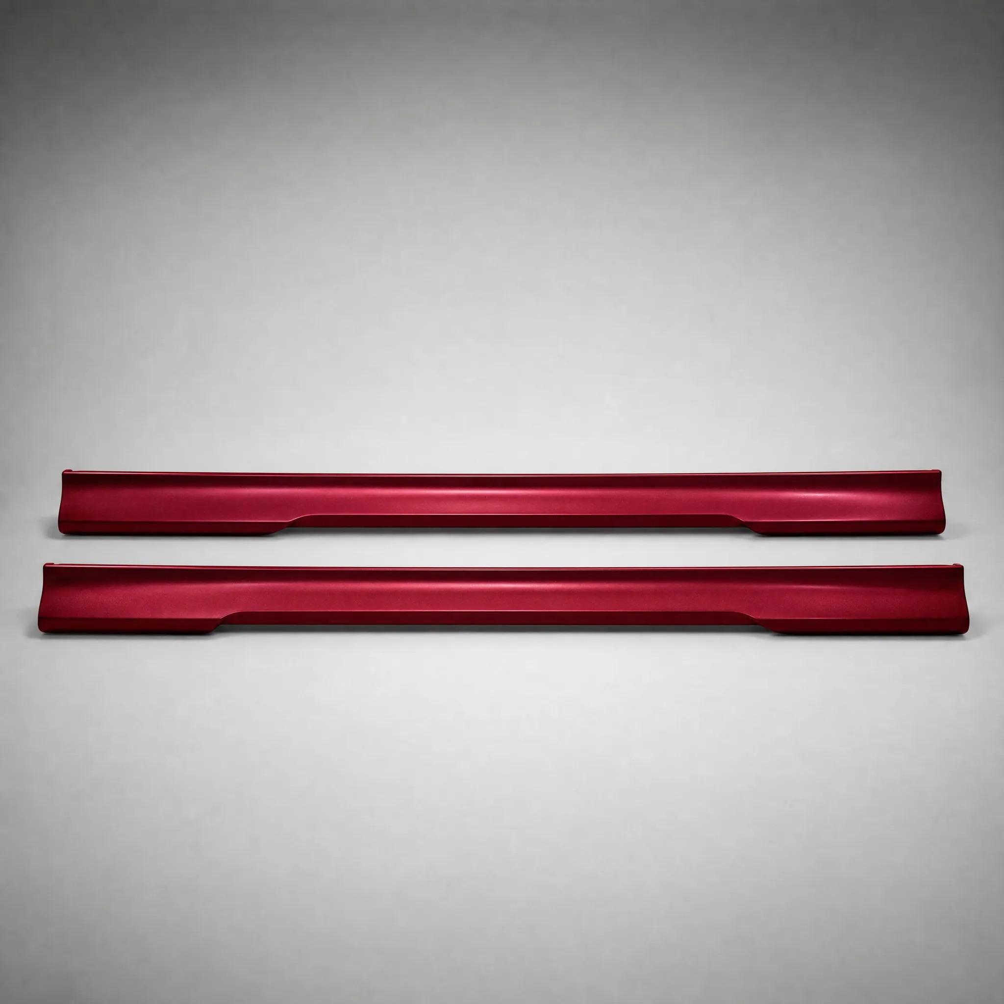 BMW E36 fiberglass side skirts pair studio product shot