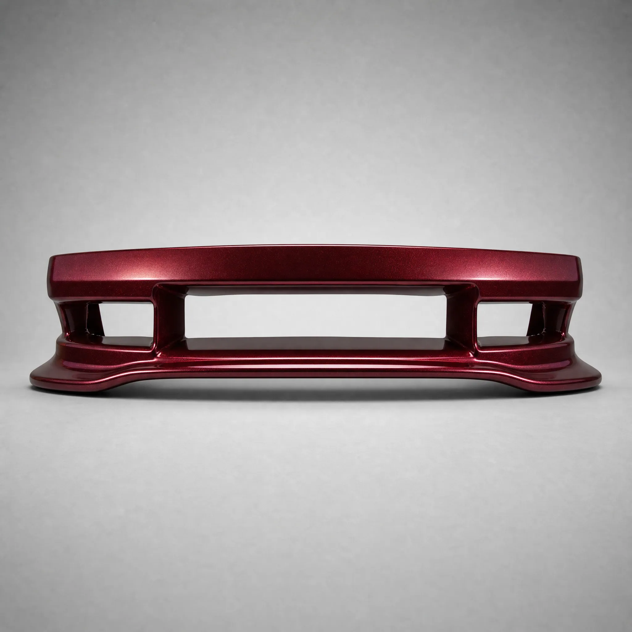 BMW E36 fiberglass front bumper studio product shot