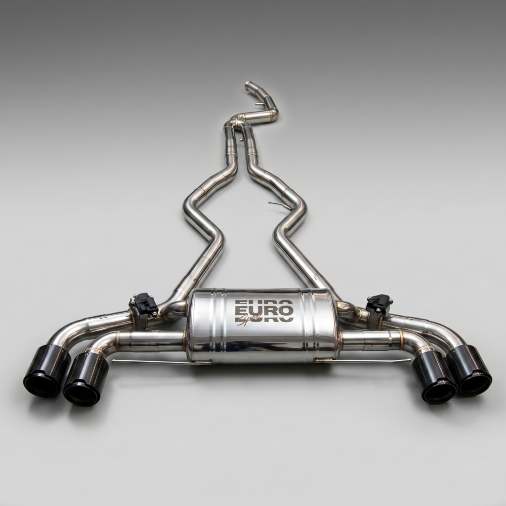BMW B58 Cat-Back Exhaust — Valve Sport 4-Tip (G20 M340i / G22 M440i)