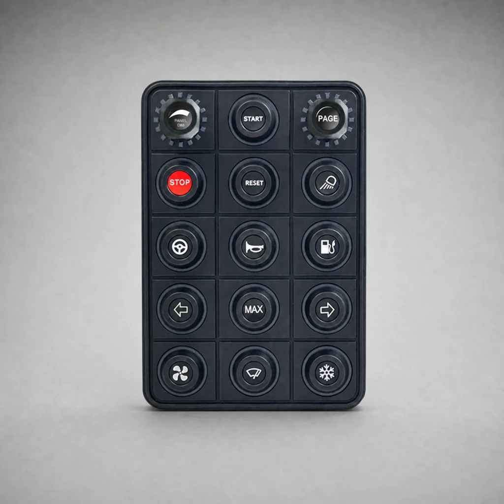 Link CAN Keypad 15 Button + 2 Rotary