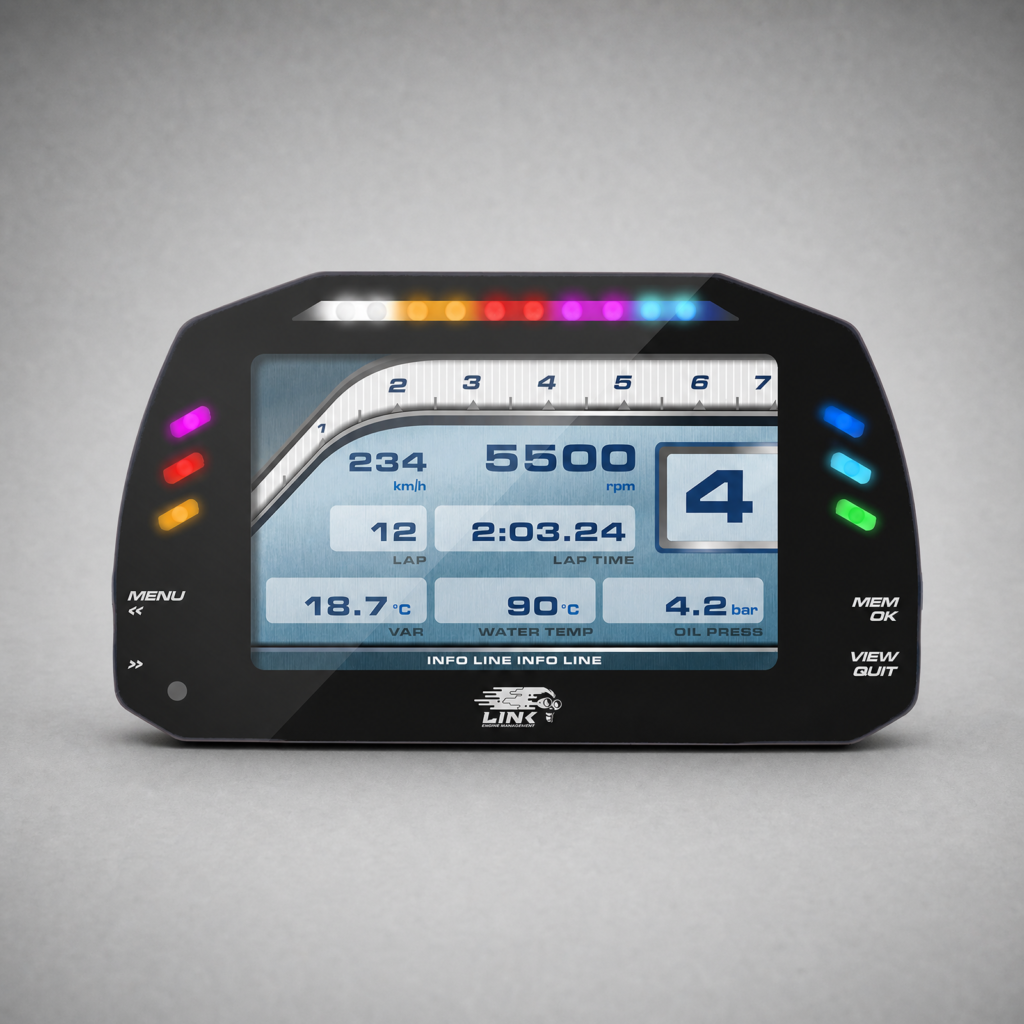 LINK MXS Strada 5-inch Dash – Race