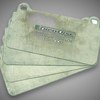 Girodisc Titanium Pad Shields for BMW F8X 4-piston front caliper