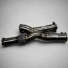 EuroSpec BMW S58 catless race downpipes, 3 inch 304 stainless steel pair for G80 M3, G82 M4 and G87 M2