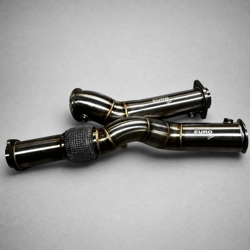 BMW S58 Catless Downpipes 3 inch 304 Stainless – G80 M3 G82 M4 G87 M2 (2021+)