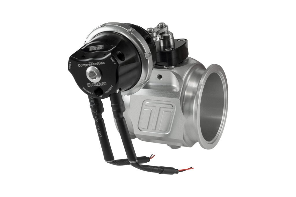 Turbosmart Compressed Gas BoostGate76 7PSI Black – Inbuilt Solenoids (Control In Cap CO2 Boost Control)