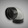Turbosmart LockSleeve Turbo Adapter Compressor Outlet 2.50" to 90 Elbow Plazmaclamp 2.50"