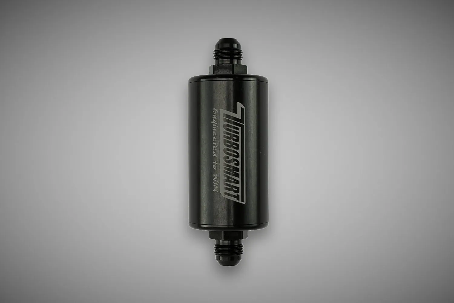Turbosmart Inline Fuel Filter 10um 8AN Black