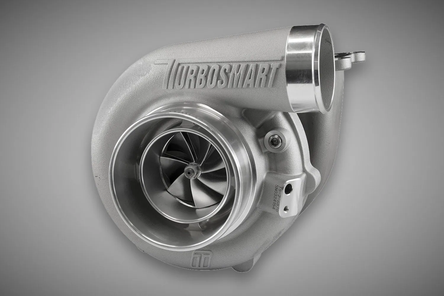 Turbosmart TS-2 Performance Turbocharger (Water Cooled) 6870 (Kompact) T4 Divided 0.84AR Externally Wastegated