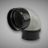 Turbosmart LockSleeve Turbo Adapter Compressor Outlet 2.50" to 90 Elbow Hose Barb 2.50"
