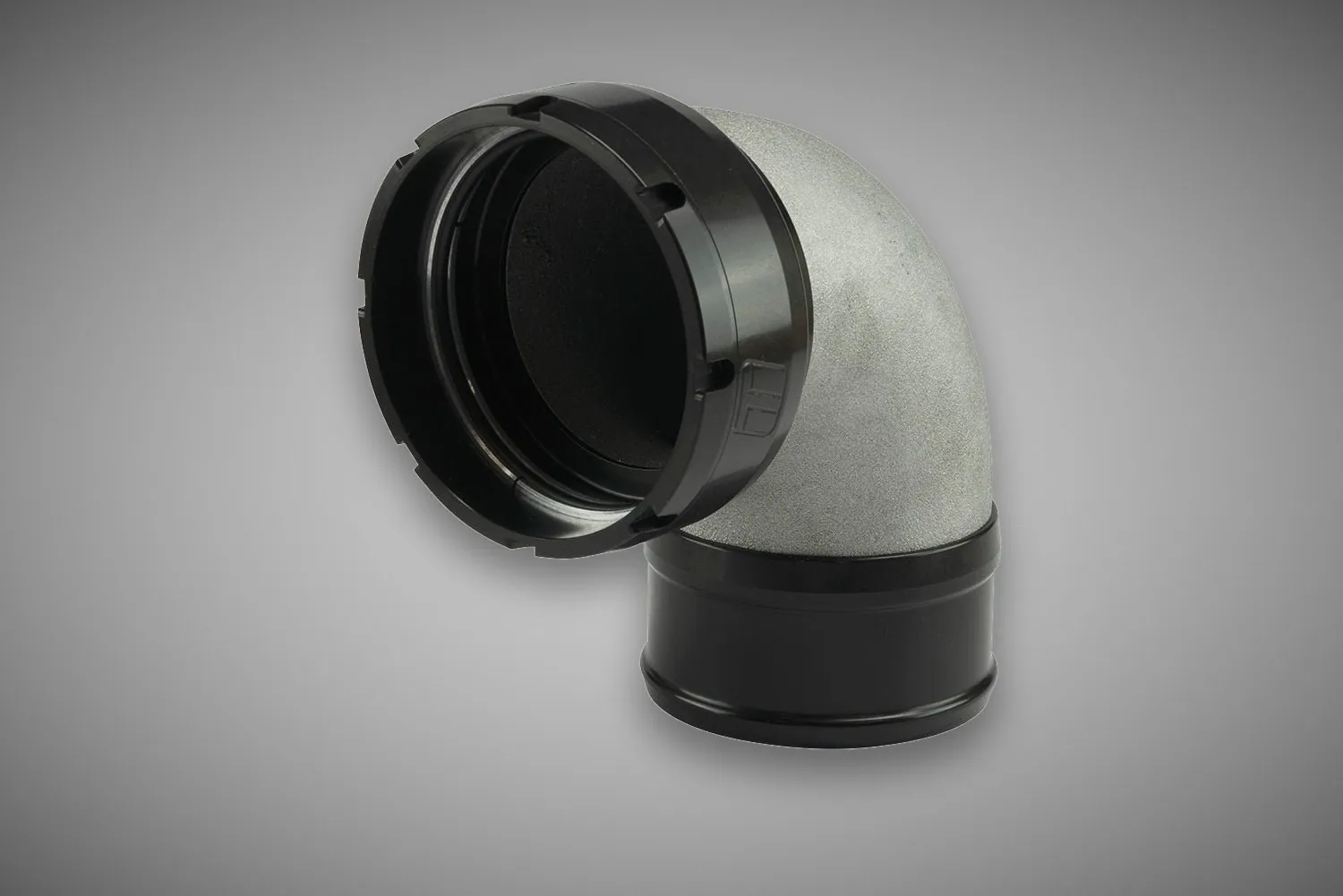 Turbosmart LockSleeve Turbo Adapter Compressor Outlet 3.00" to 90 Elbow Hose Barb 3.00"