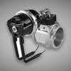 Turbosmart Compressed Gas BoostGate50 7PSI Black - Inbuilt Solenoids (Control In Cap CO2 Boost Control)