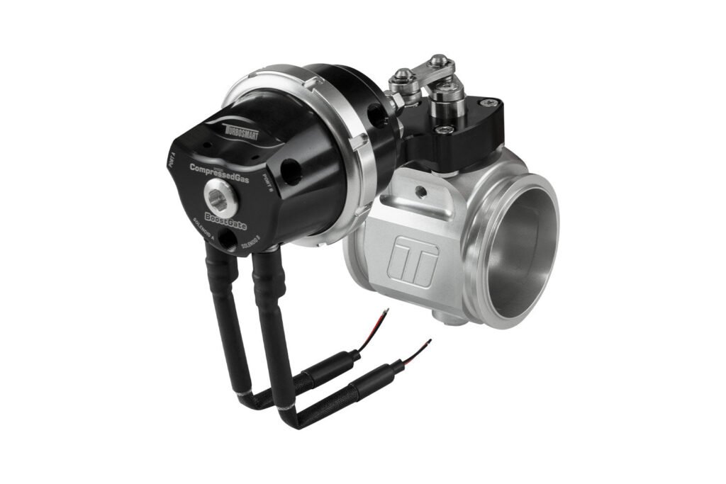 Turbosmart Compressed Gas BoostGate50 7PSI Black – Inbuilt Solenoids (Control In Cap CO2 Boost Control)