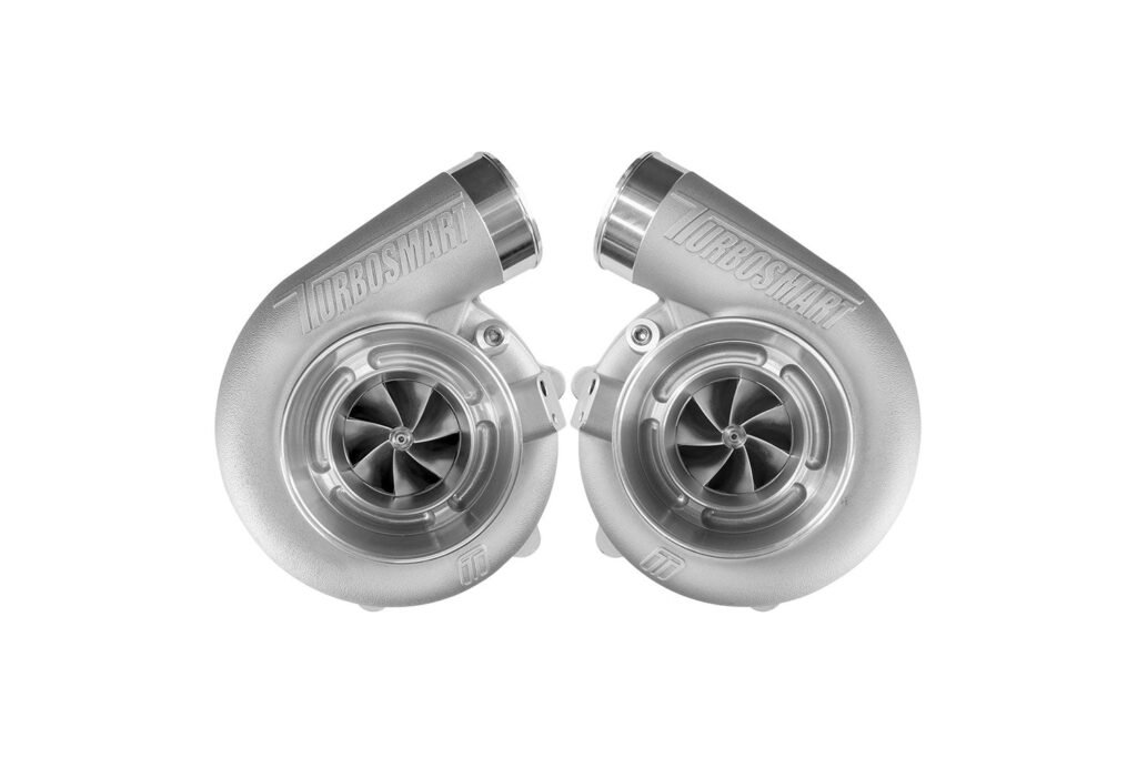 Turbosmart Mirror Twin Turbo Package – TS-1-6262B V-Band 0.82AR Oil Cooled Turbos