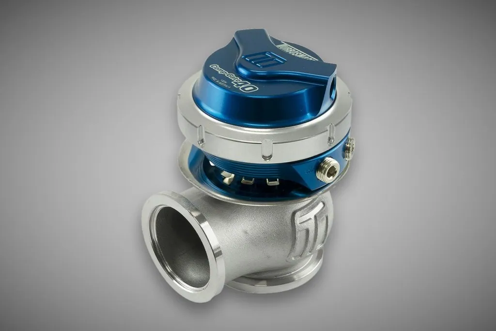Turbosmart GenV CompGate40 14psi External Wastegate (Blue)
