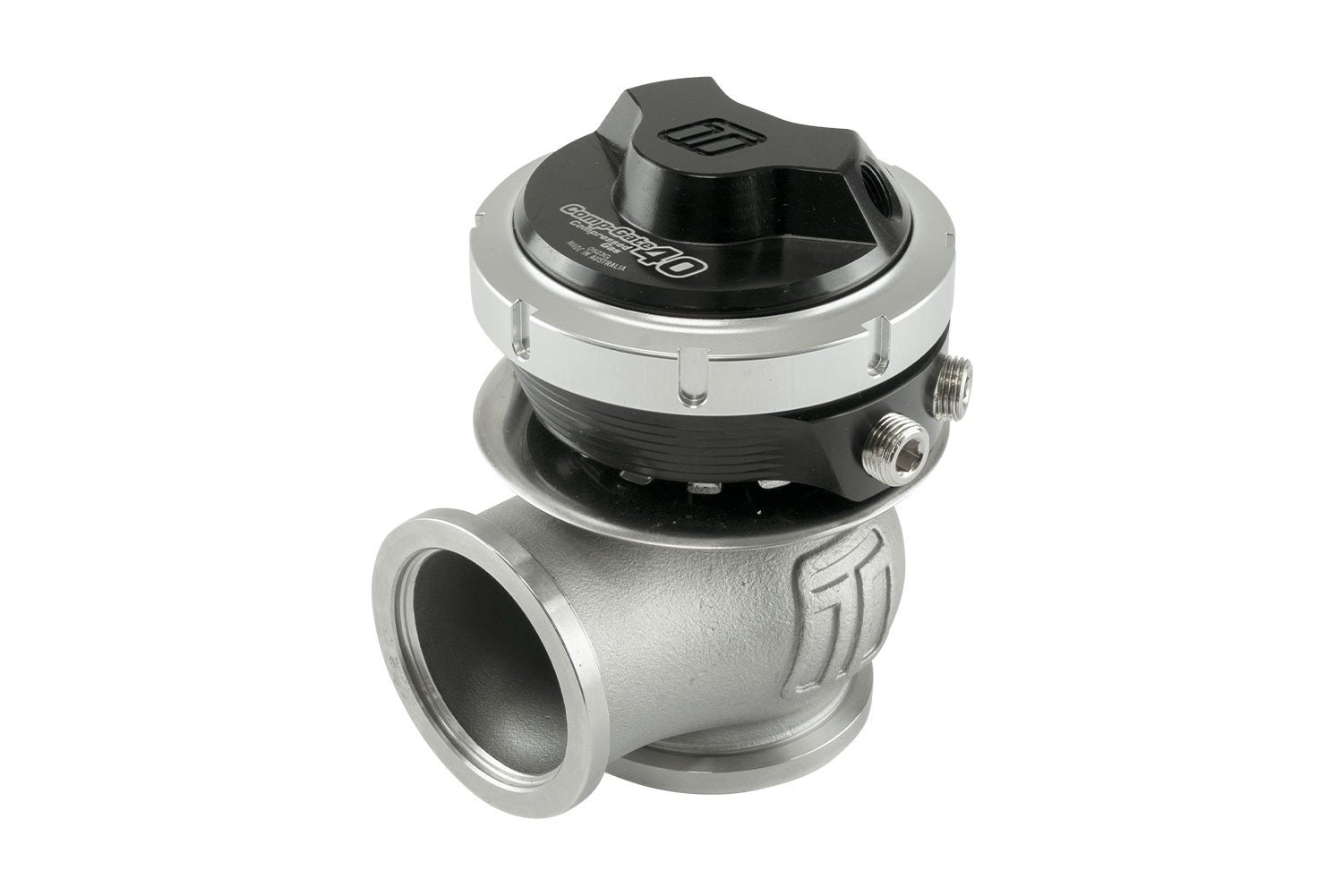 Turbosmart GenV CompGate40CG 'Compressed Gas' 5psi External Wastegate (Black)