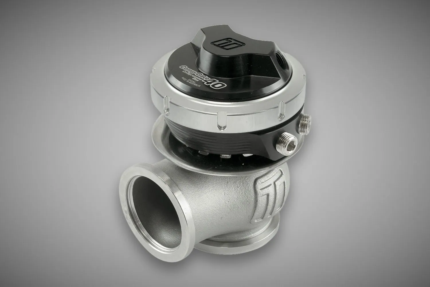 Turbosmart GenV CompGate40CG 'Compressed Gas' 5psi External Wastegate (Black)