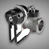 Turbosmart Compressed Gas (CO2) StraightGate40 - Inbuilt Solenoids - 7PSI Black (Control In Cap CO2 Boost Control)