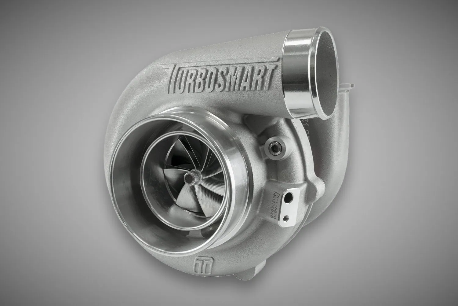 Turbosmart TS-2 Performance Turbocharger (Water Cooled) 6870 (Kompact) V-Band 0.96AR Externally Wastegated