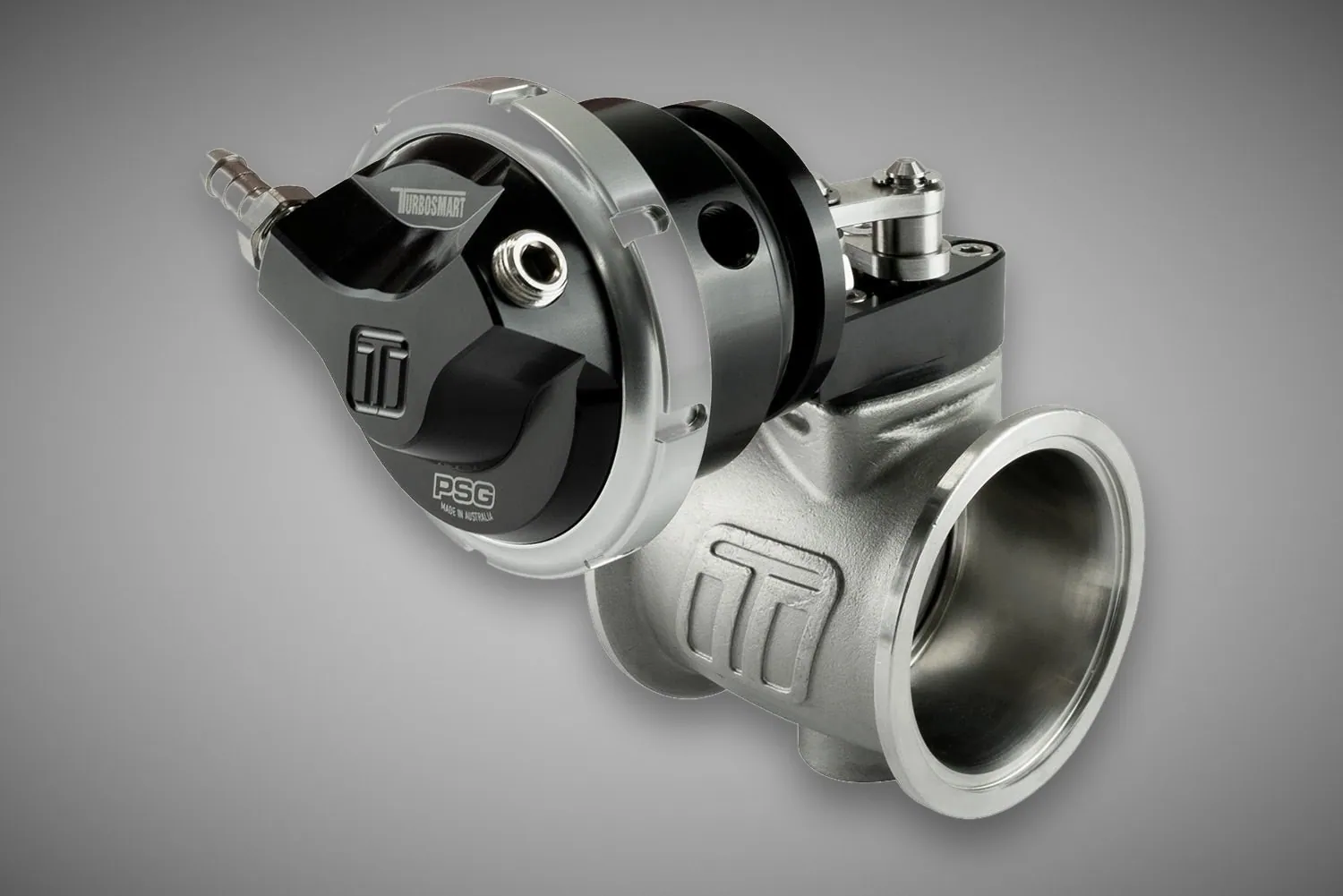 Turbosmart Pneumatic StraightGate50 6psi External Wastegate (Black)