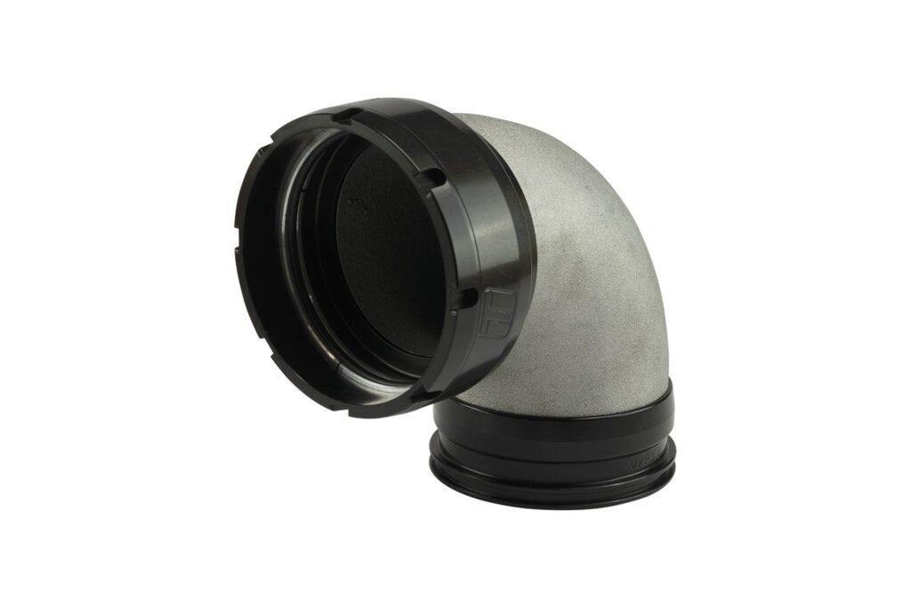 Turbosmart LockSleeve Turbo Adapter Compressor Outlet 3.00″ to 90 Elbow Vibrant ,Plazmaclamp 3.00″