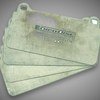 Girodisc Titanium Pad Shields for C8 Z06 Rear