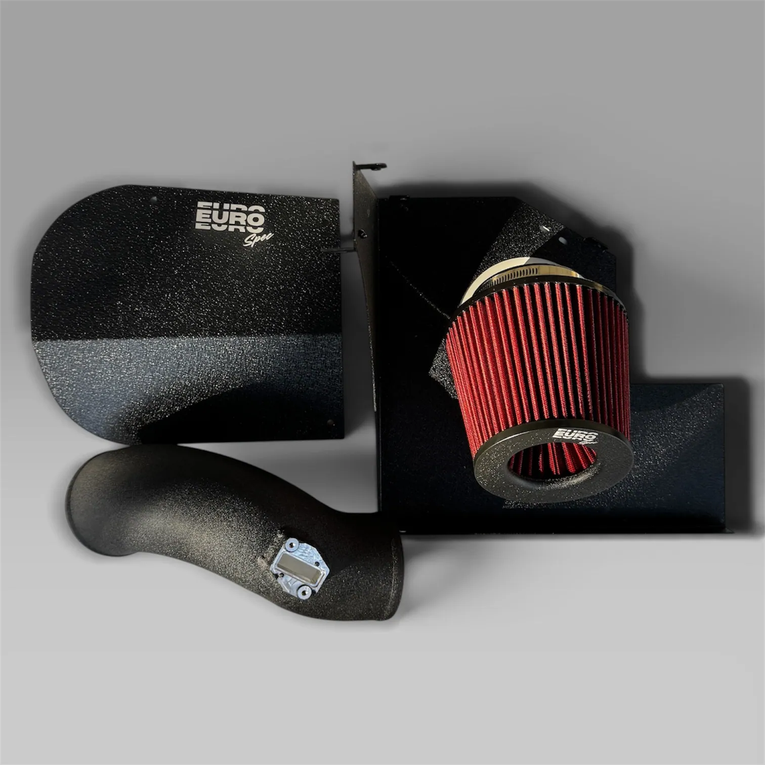 BMW B58 Gen 1 cold air intake with heat shield and high-flow filter, EuroSpec