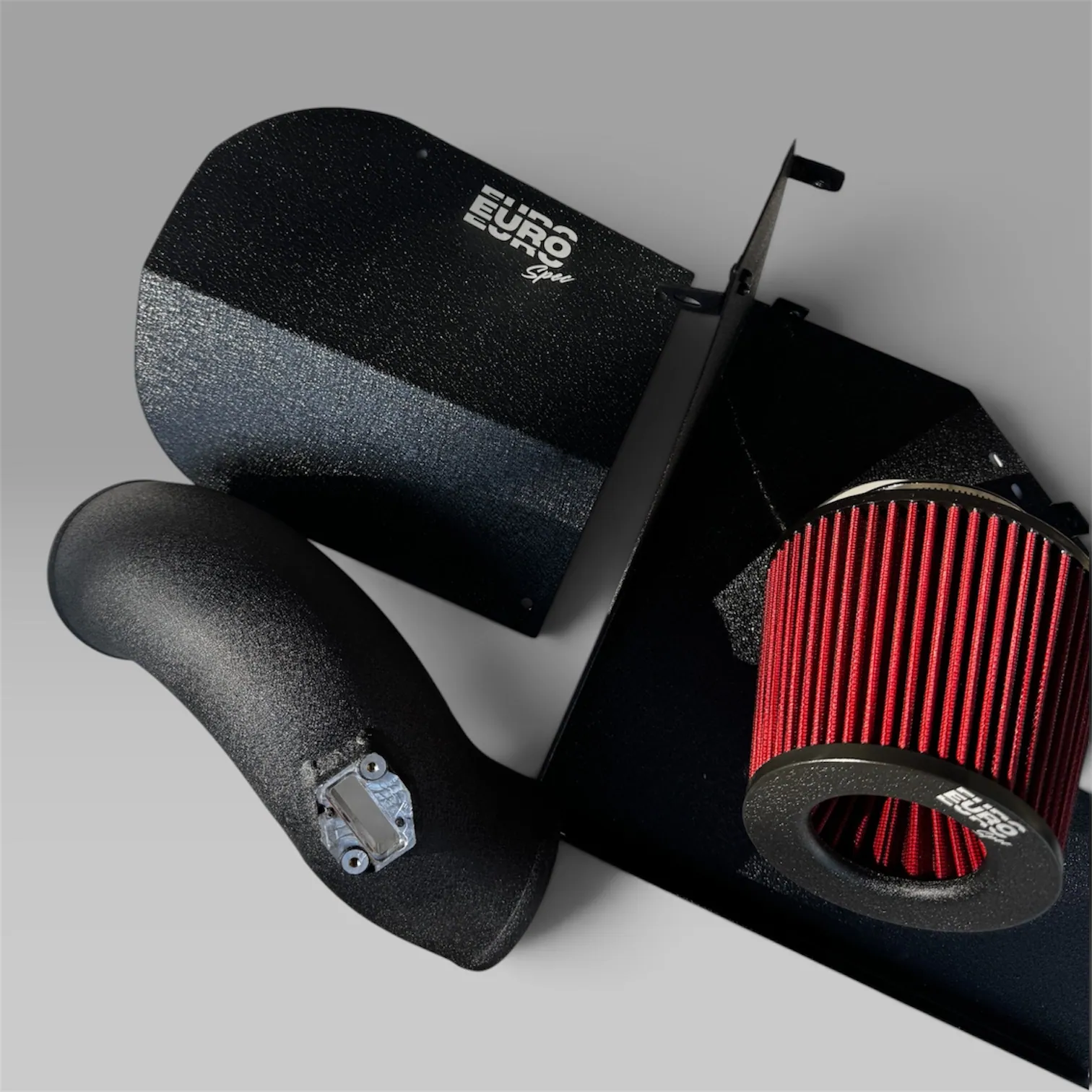 BMW B58 Gen 1 cold air intake with heat shield and high-flow filter, EuroSpec