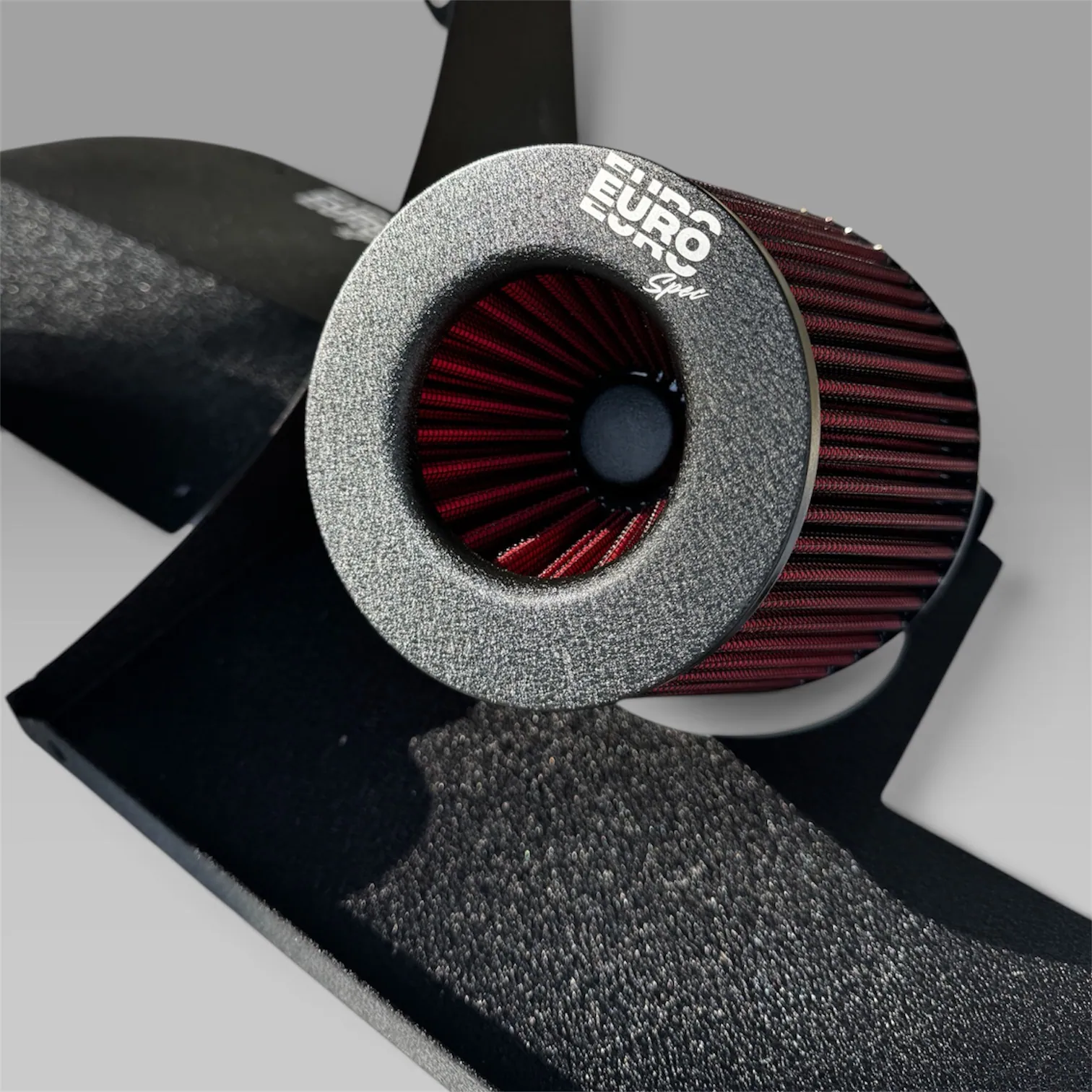 BMW B58 Gen 1 cold air intake with heat shield and high-flow filter, EuroSpec