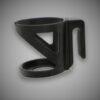Rendition BMW door bin cup holder — grey studio