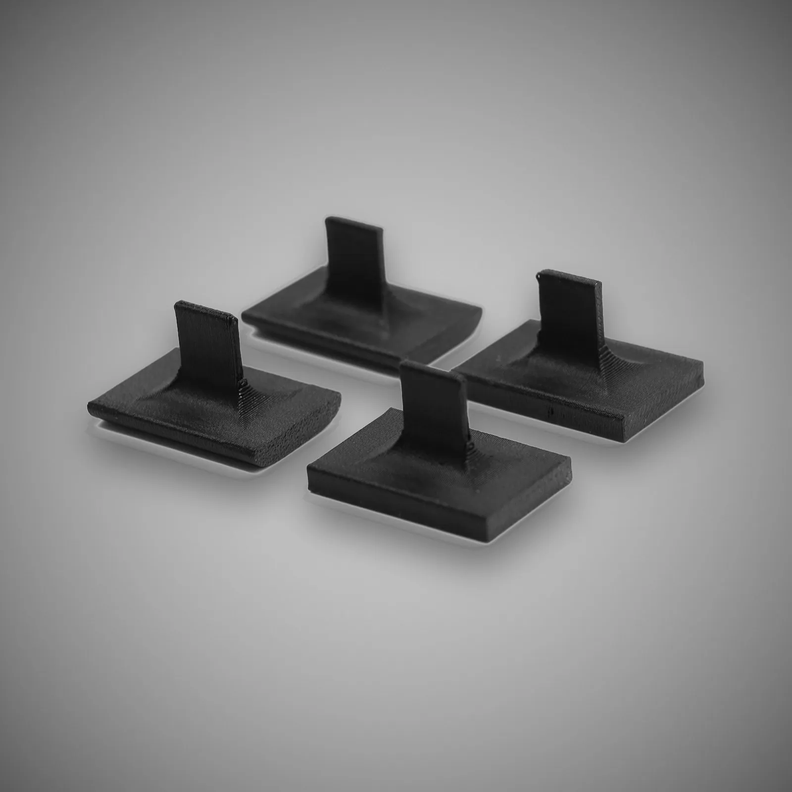 Rendition BMW E36 A pillar repair tabs — grey studio