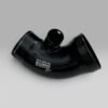 EuroSpec BMW B58 Gen 1 turbo inlet pipe in gloss black TIG-welded aluminium